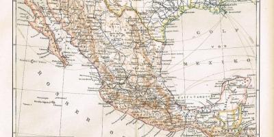 મેક્સિકો જૂના નકશો